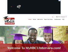 Tablet Screenshot of myhbcuinterview.com